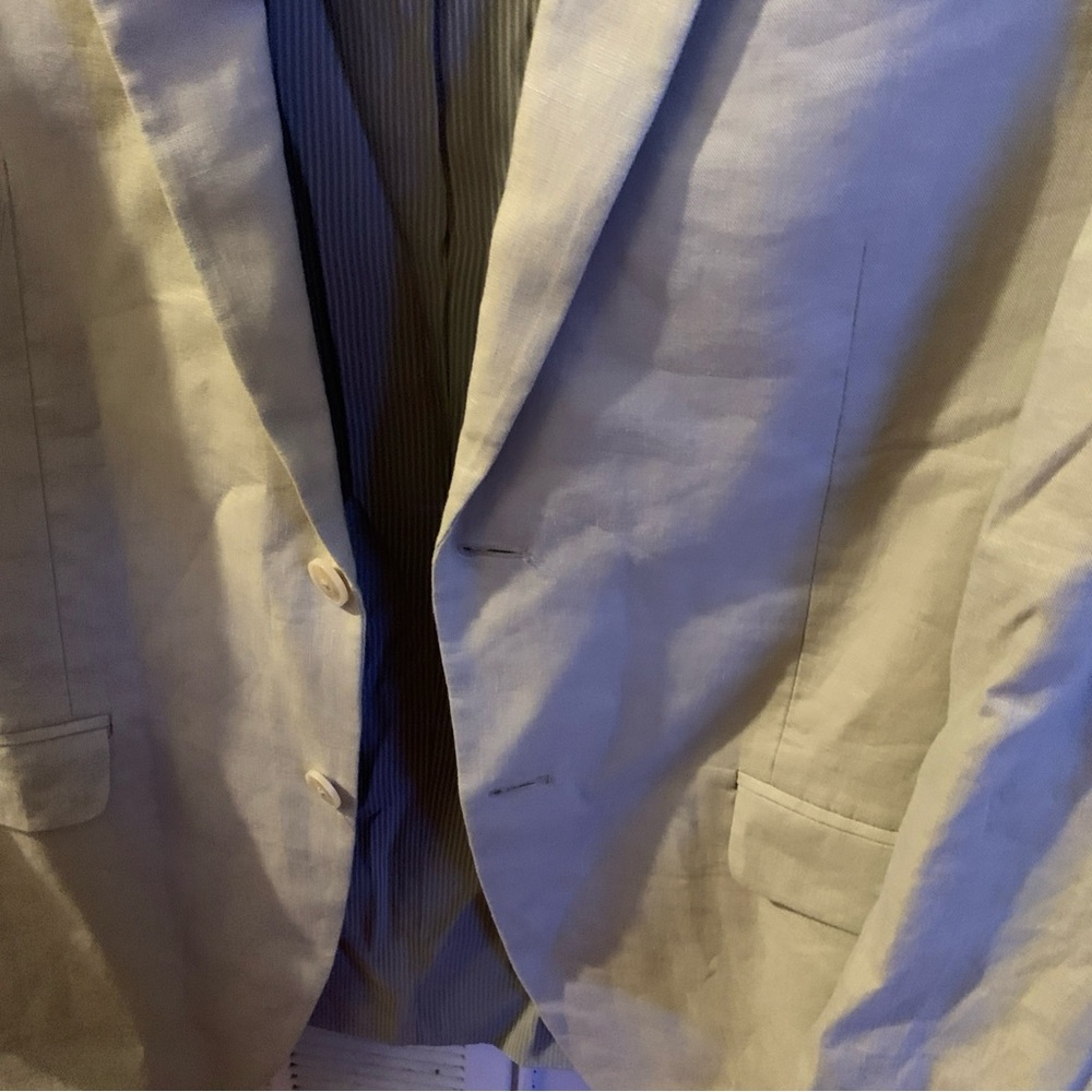 Beige Blazer Jacket - image 3